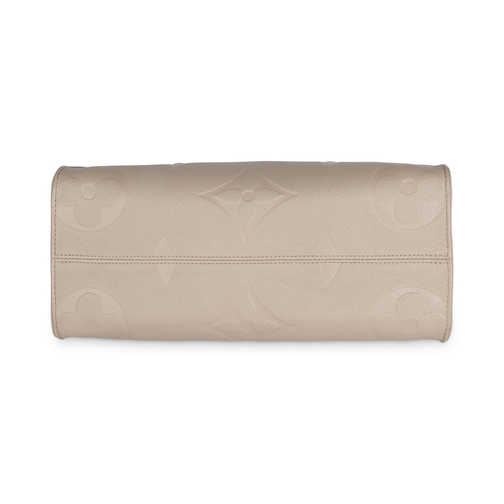 Louis Vuitton Tourterelle Giant Monogram Empreinte Onthego MM