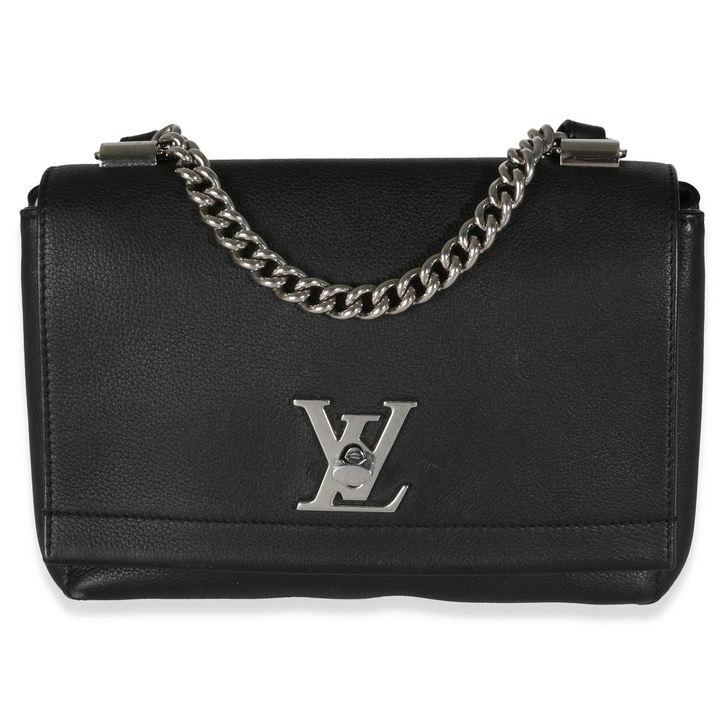 Louis Vuitton Black Calfskin Lockme II BB