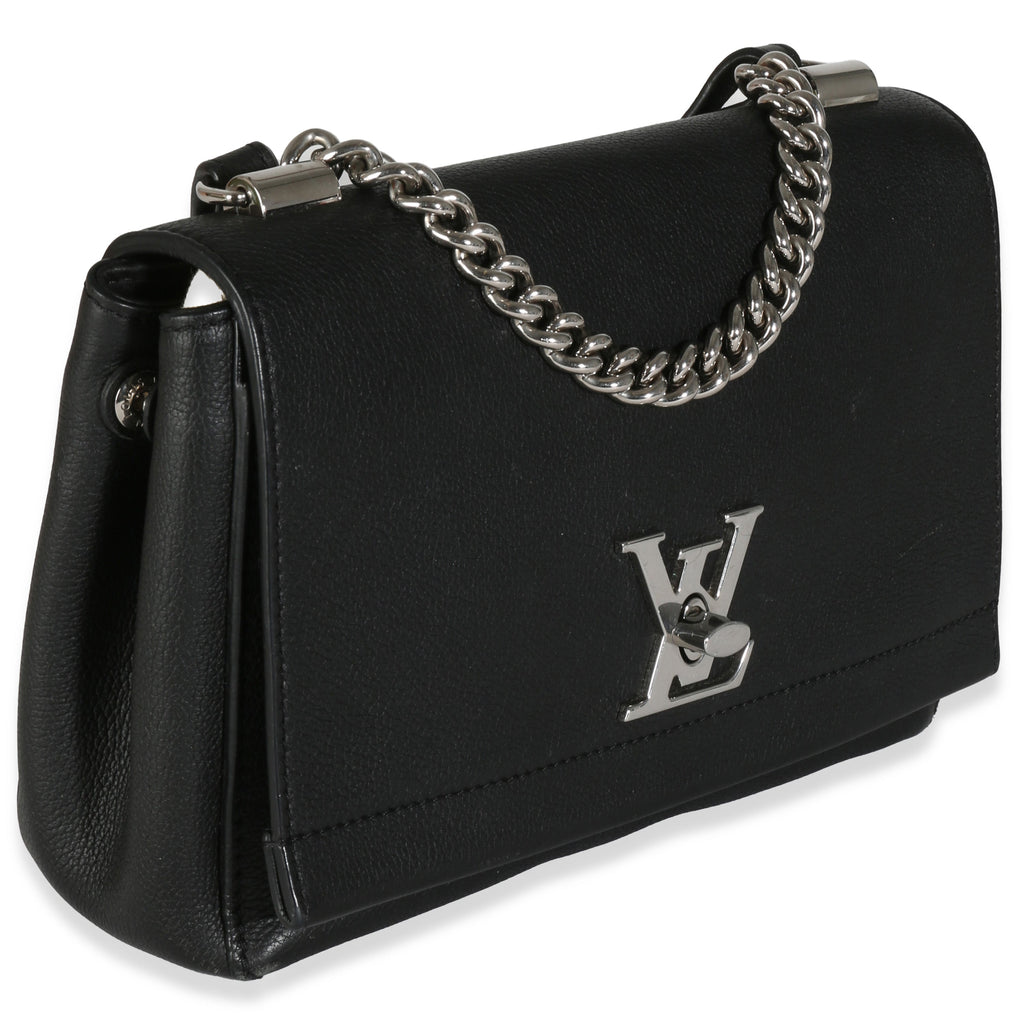 Louis Vuitton Black Calfskin Lockme II BB