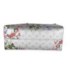 Louis Vuitton Silver Metallic Monogram Canvas LV Garden Onthego MM