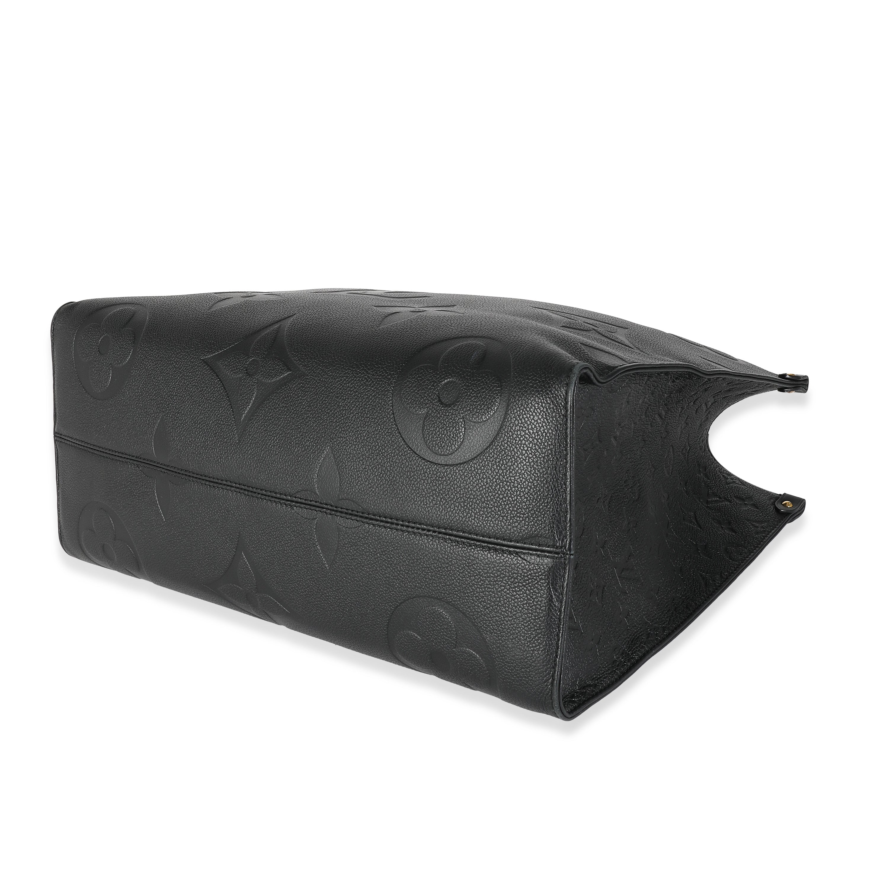 Louis Vuitton Black Monogram Empreinte Onthego GM