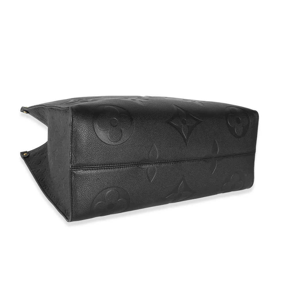 Louis Vuitton Black Monogram Empreinte Onthego GM