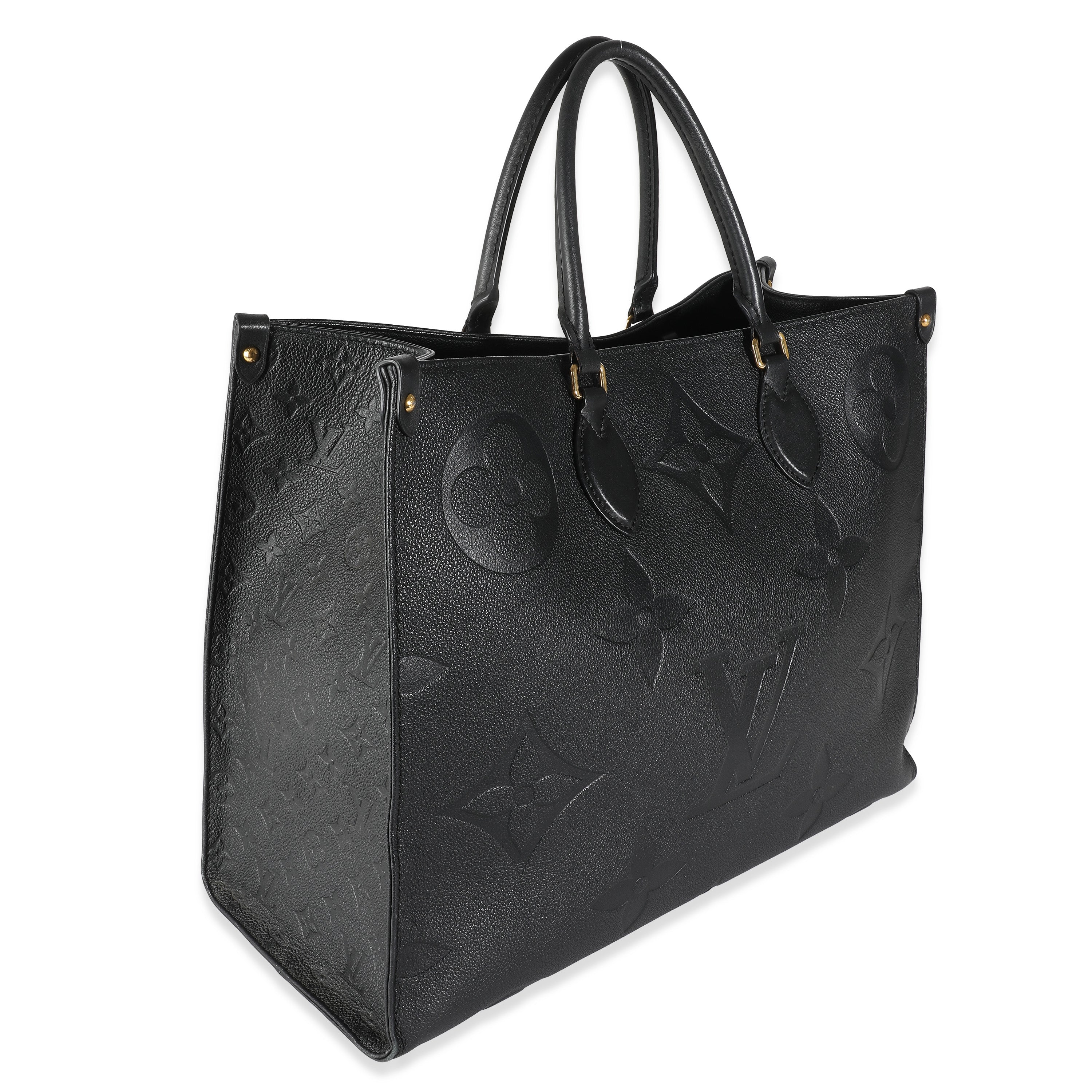 Louis Vuitton Black Monogram Empreinte Onthego GM