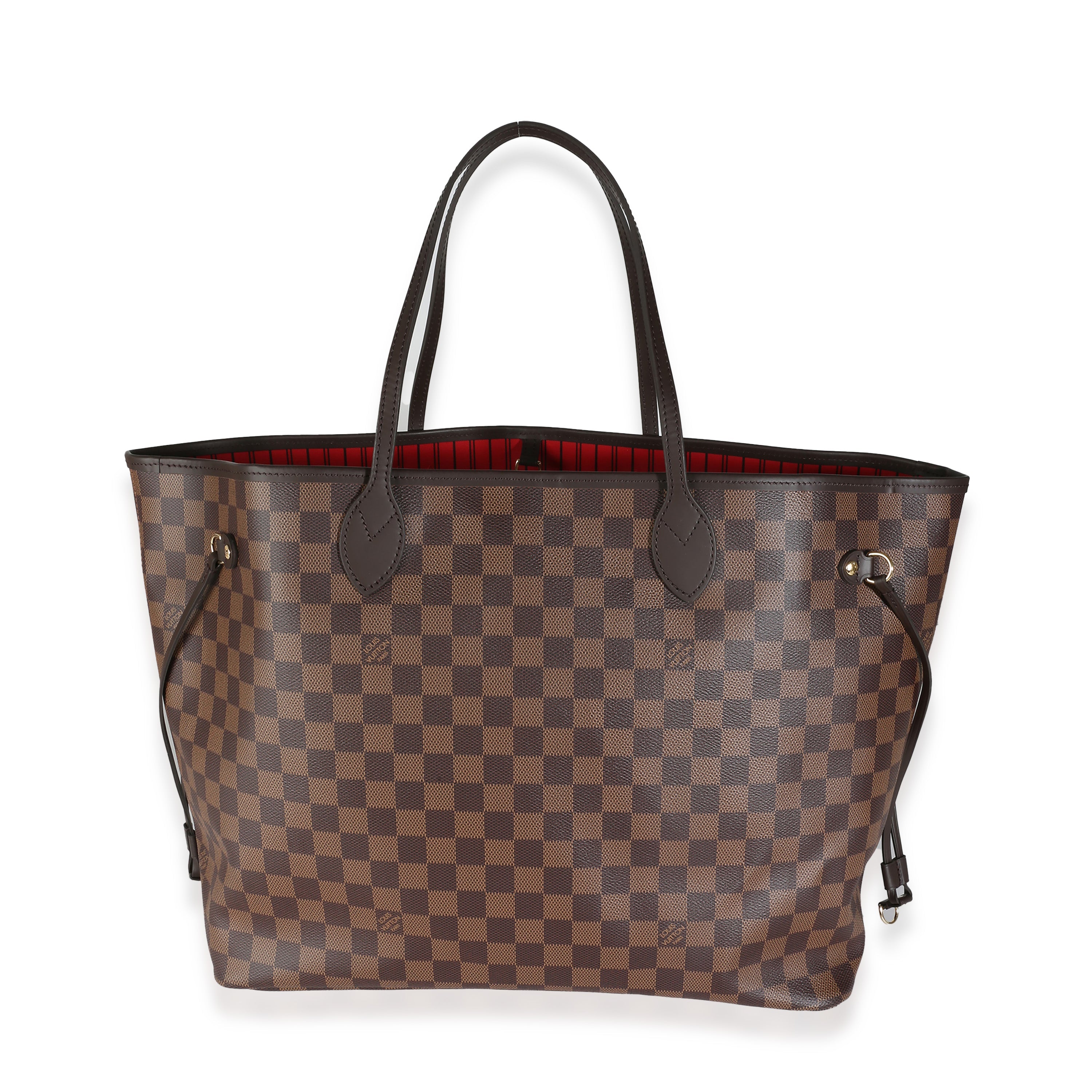 Louis Vuitton Damier Ebene Canvas Neverfull GM