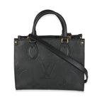 Louis Vuitton Black Giant Monogram Empreinte Onthego PM
