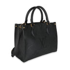 Louis Vuitton Black Giant Monogram Empreinte Onthego PM