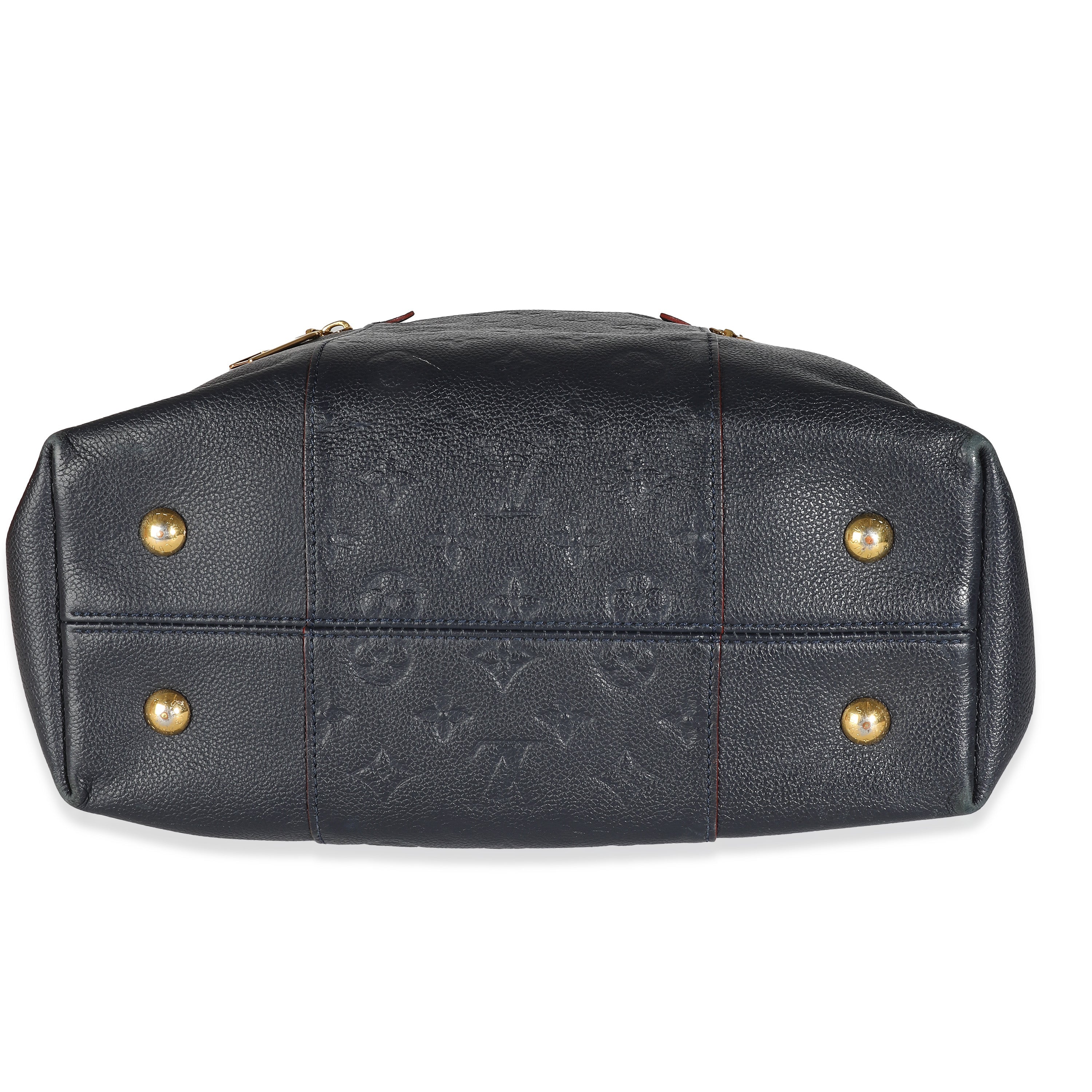 Louis Vuitton Marine Rouge Monogram Empreinte Melie Hobo