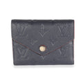 Louis Vuitton Marine Rouge Monogram Empreinte Victorine Wallet