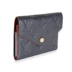 Louis Vuitton Marine Rouge Monogram Empreinte Victorine Wallet