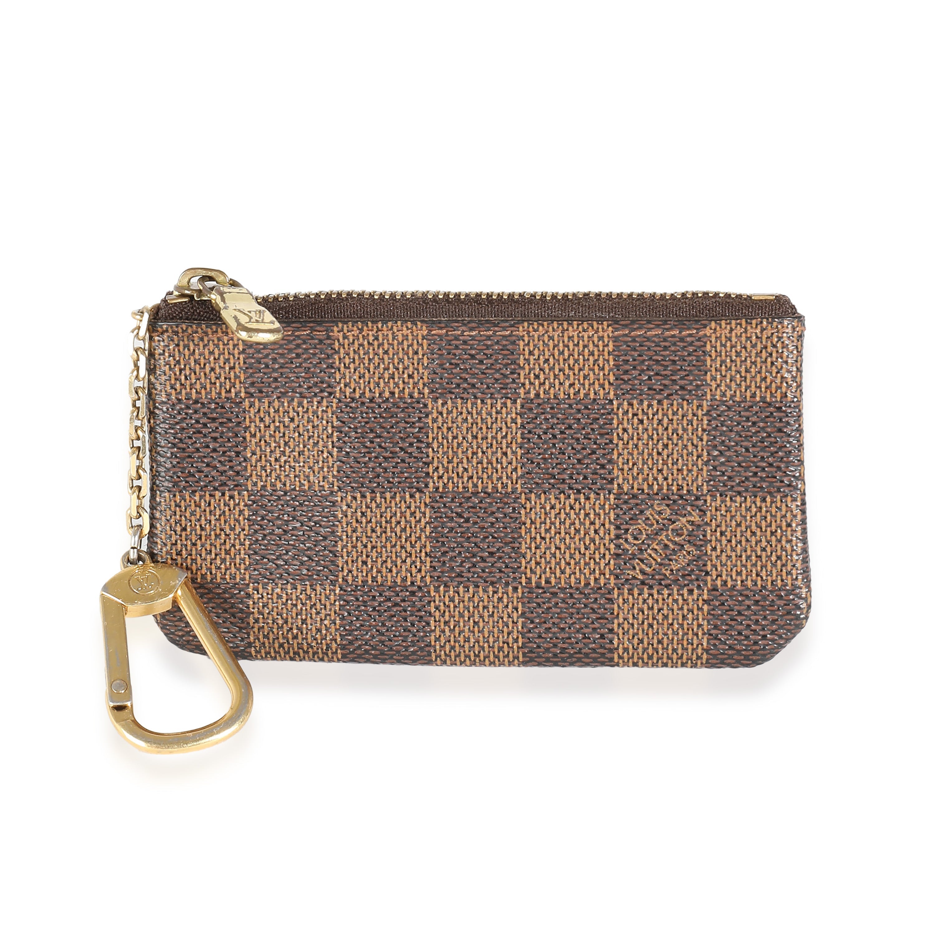 Louis Vuitton Damier Ebene Canvas Key Pouch