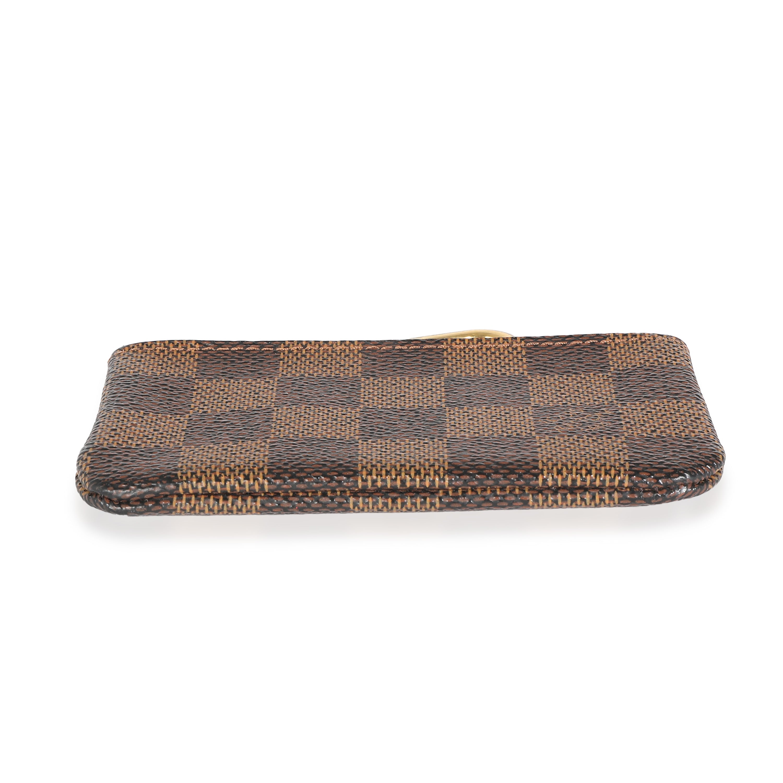 Louis Vuitton Damier Ebene Canvas Key Pouch