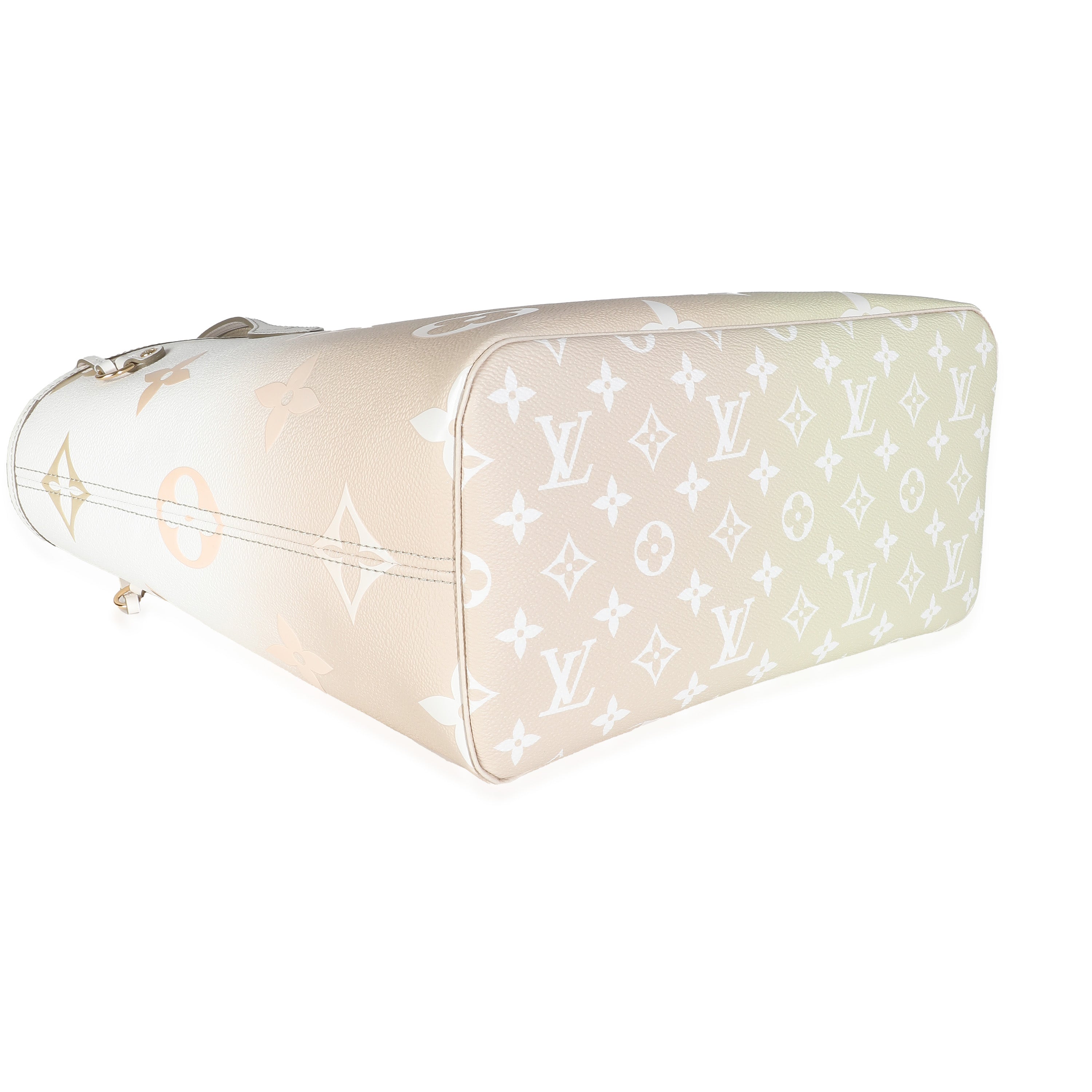 Louis Vuitton Sunset Kaki Monogram Giant Spring In The City Neverfull MM