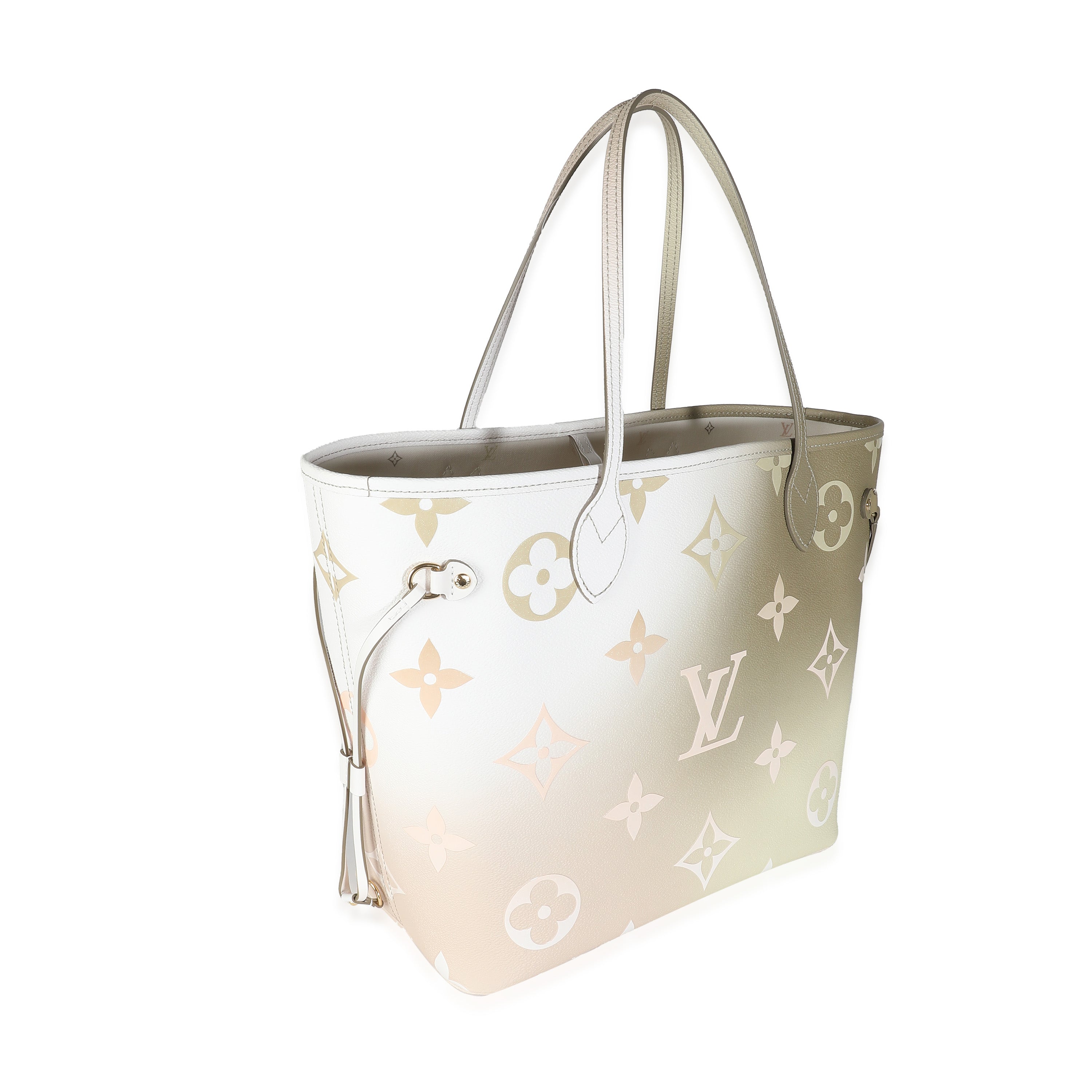 Louis Vuitton Sunset Kaki Monogram Giant Spring In The City Neverfull MM