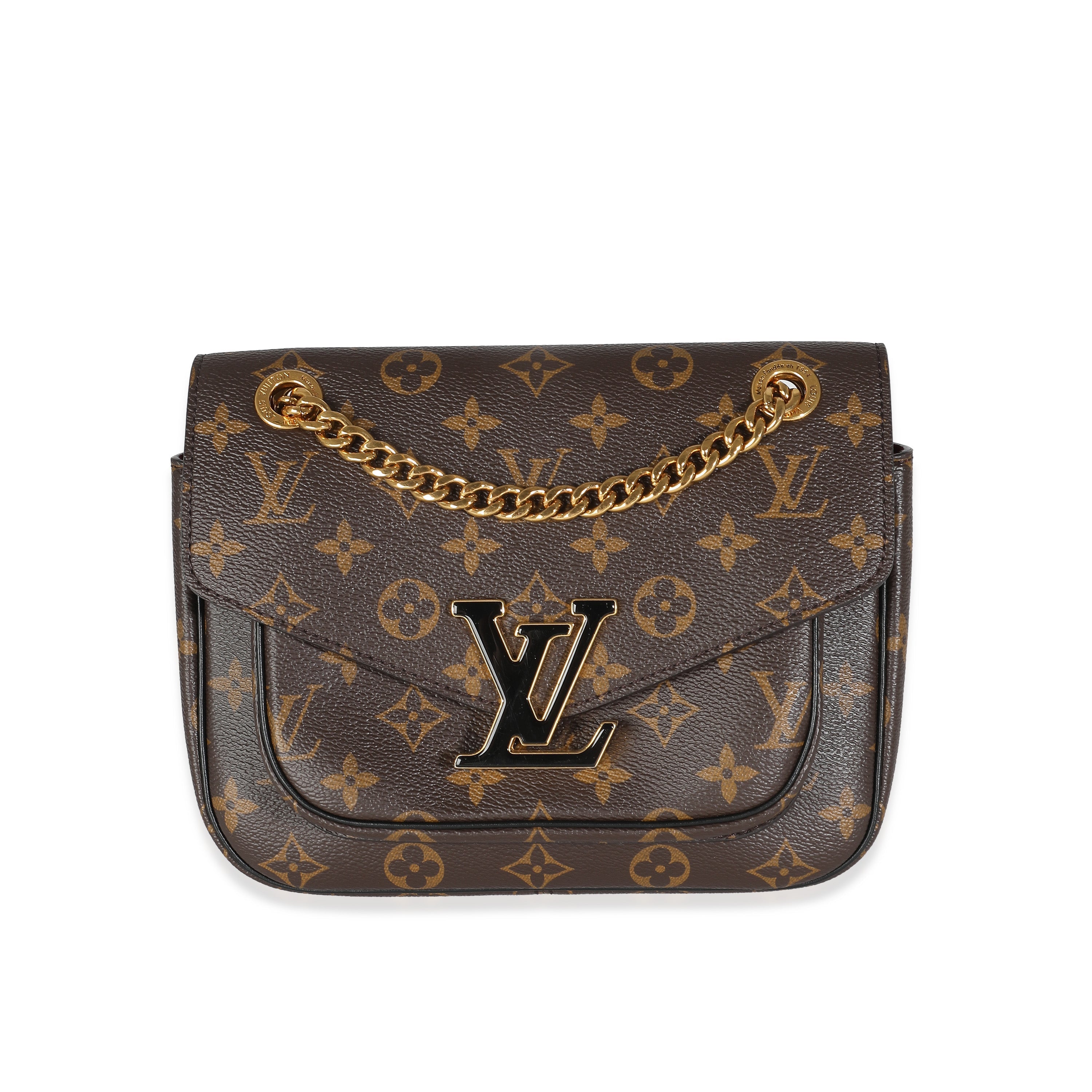 Louis Vuitton Black Monogram Canvas Passy
