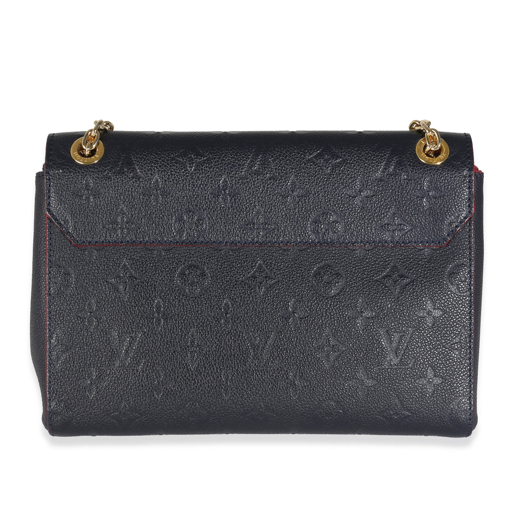 Louis Vuitton Marine Rouge Monogram Empreinte Vavin PM