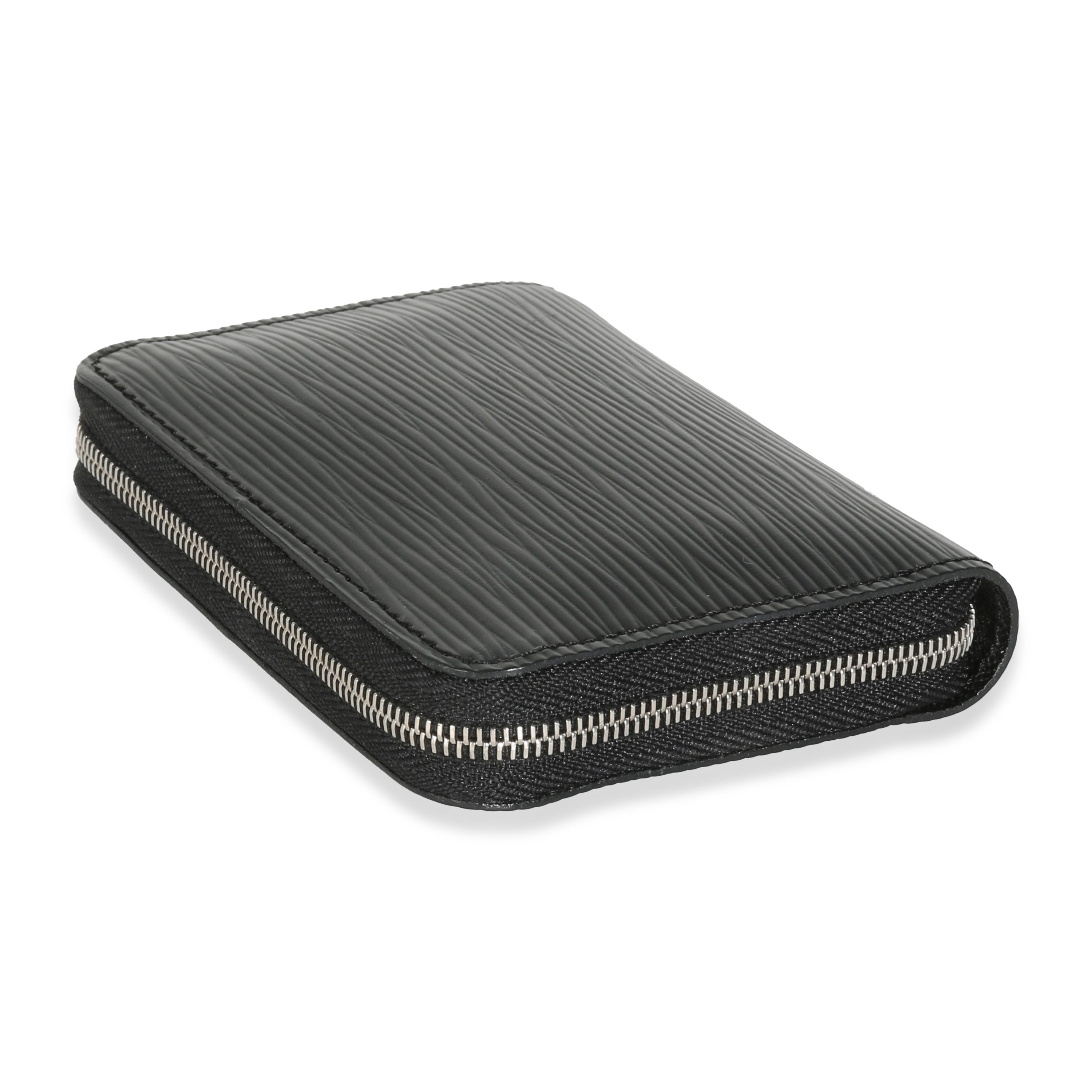Louis Vuitton Black Epi Zippy Coin Purse
