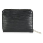 Louis Vuitton Black Epi Zippy Coin Purse