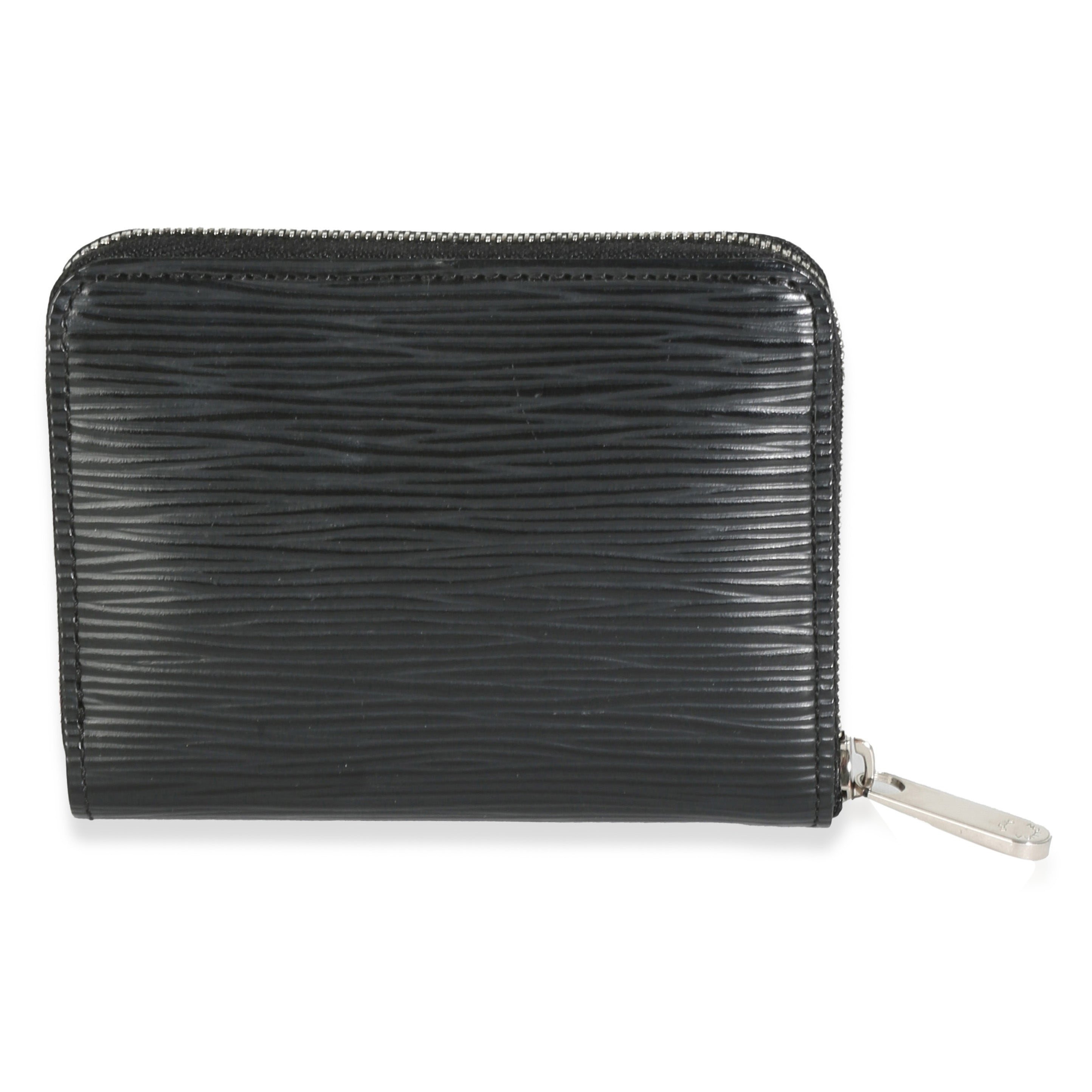 Louis Vuitton Black Epi Zippy Coin Purse
