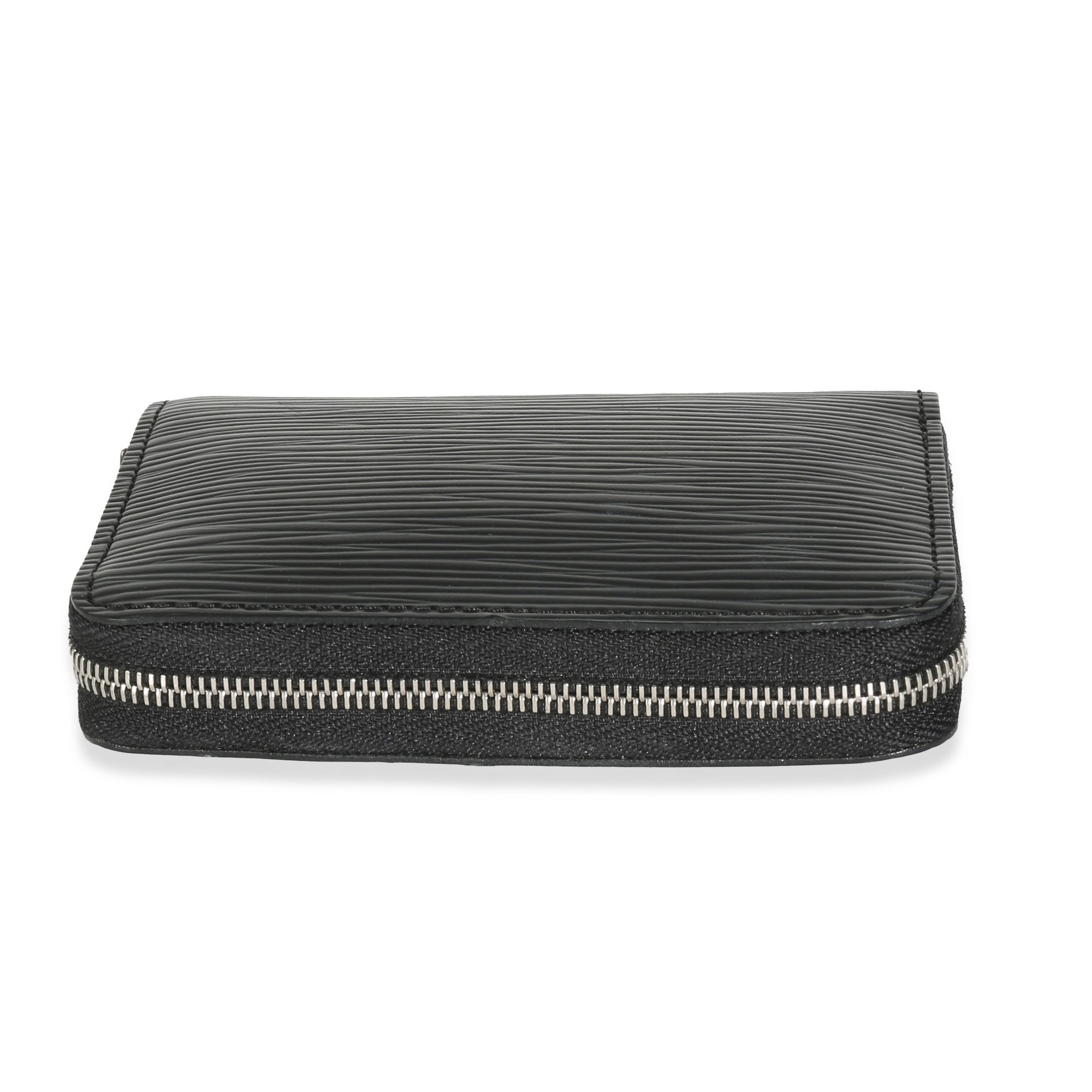 Louis Vuitton Black Epi Zippy Coin Purse