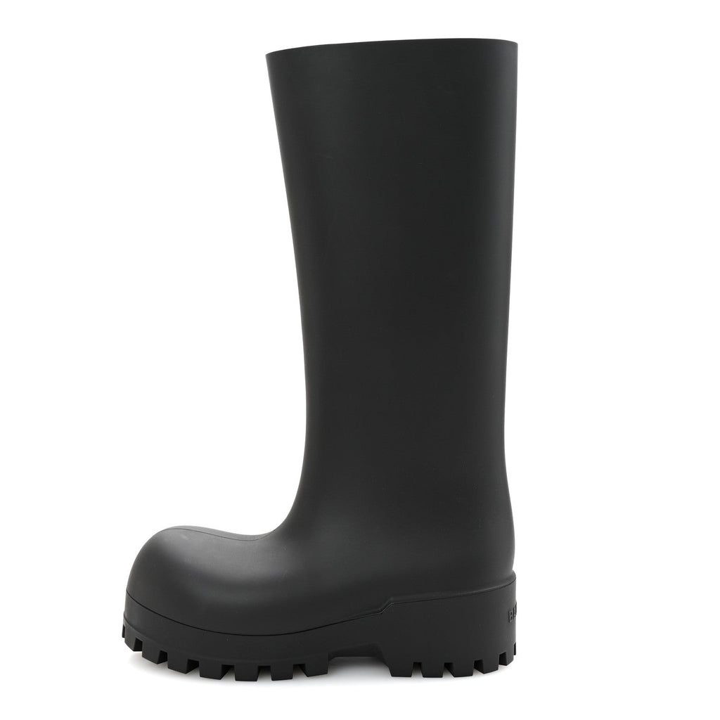 Balenciaga Rubber Bulldozer Rain Boots 39 Black