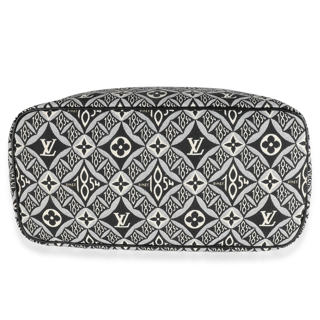 Louis Vuitton Grey Monogram Jacquard Since 1854 Neverfull MM