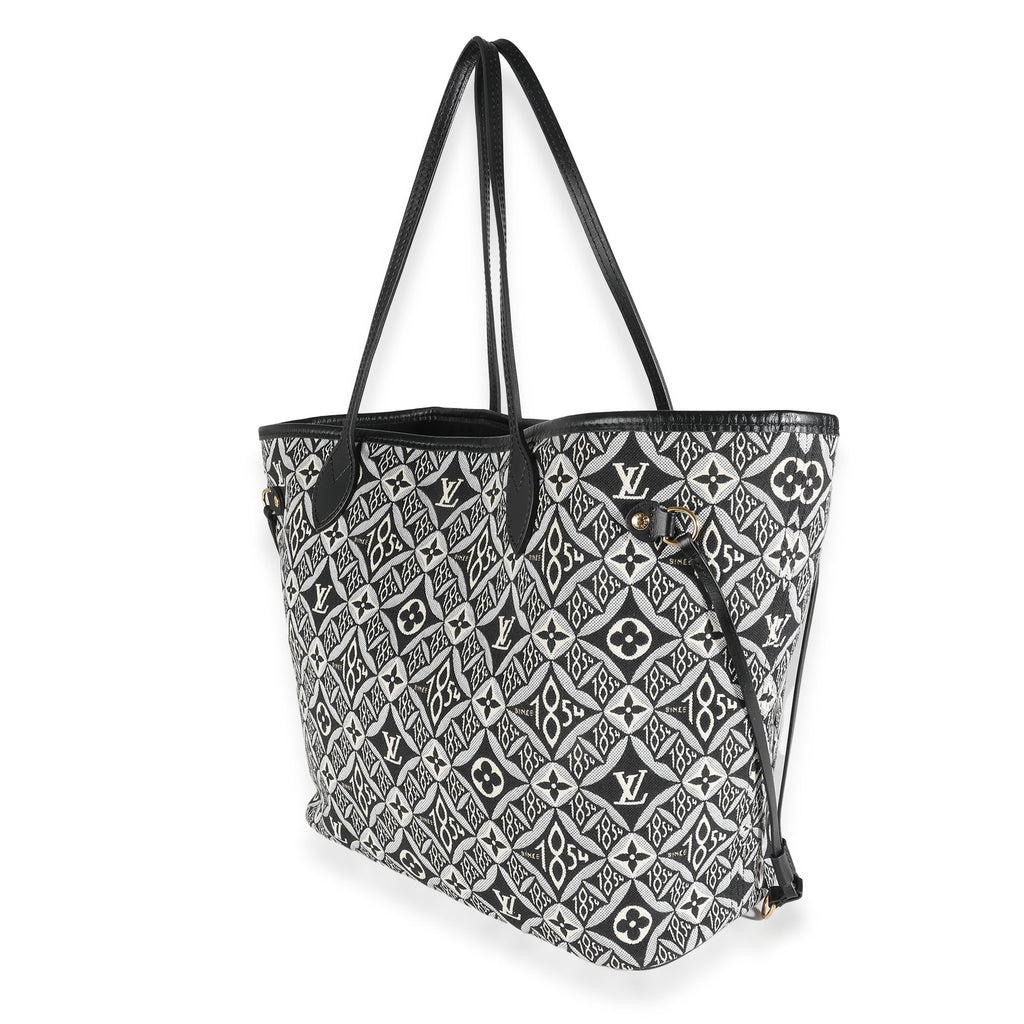 Louis Vuitton Grey Monogram Jacquard Since 1854 Neverfull MM