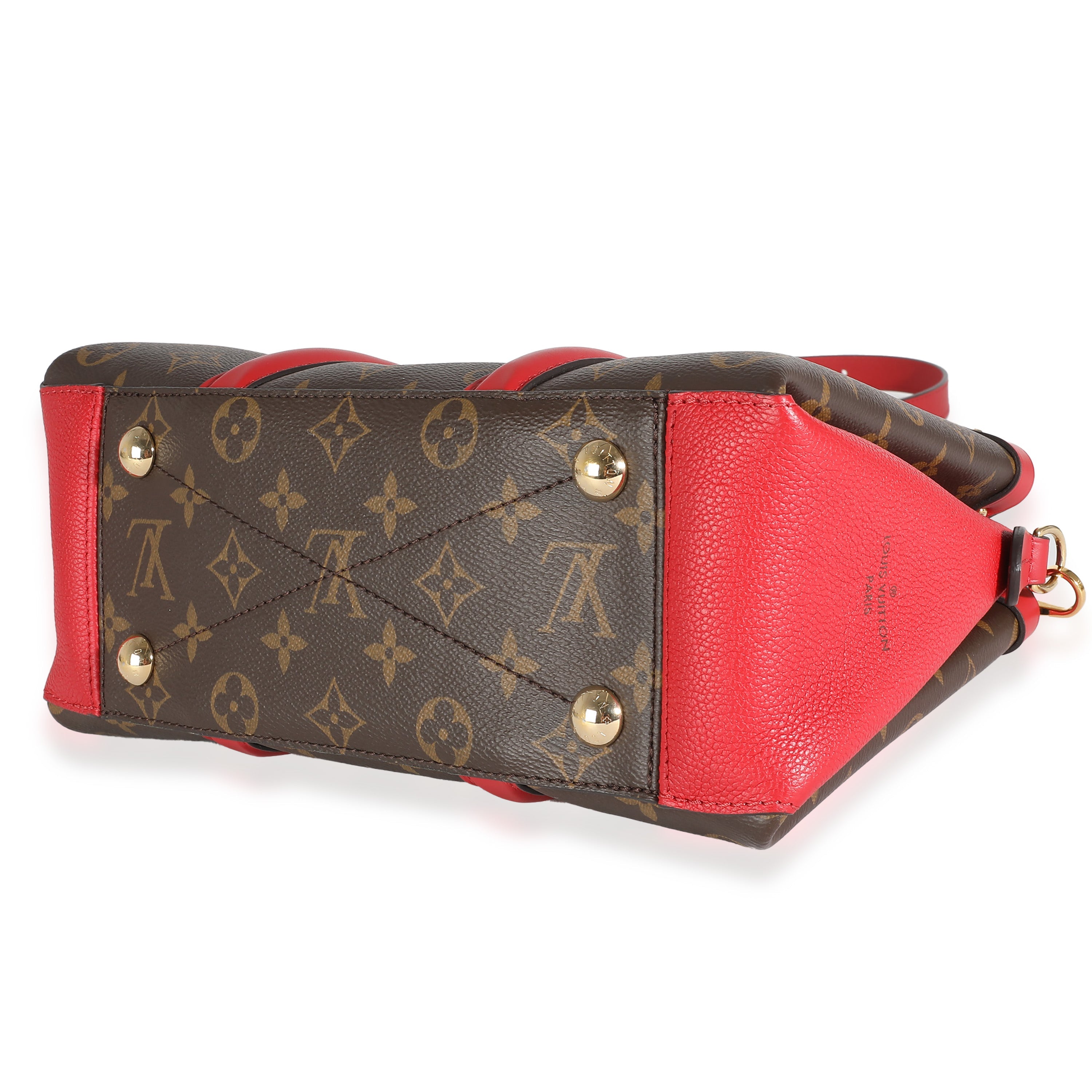 Louis Vuitton Cherry Monogram Canvas Soufflot BB