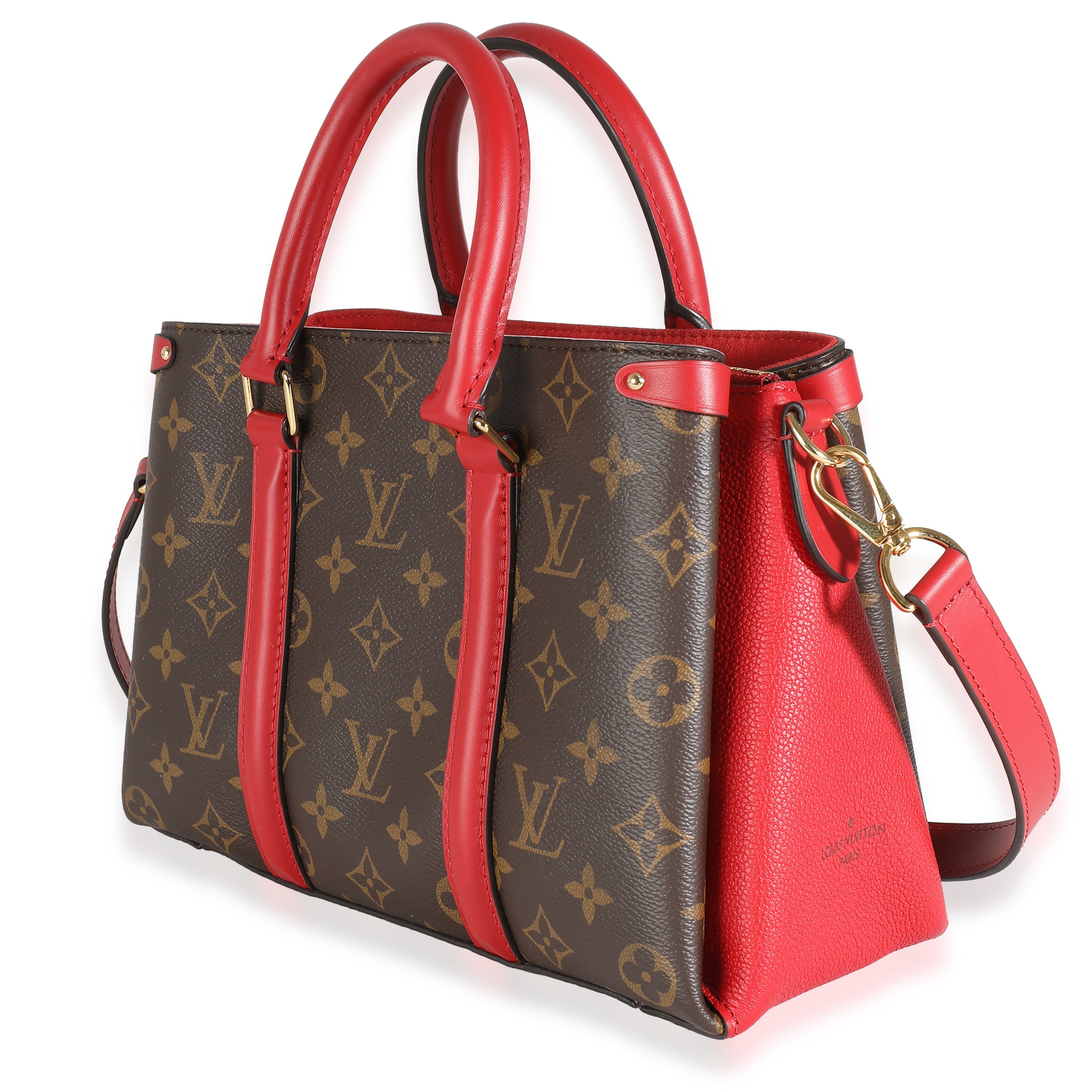 Louis Vuitton Cherry Monogram Canvas Soufflot BB
