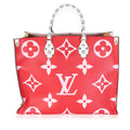 Louis Vuitton Rouge Rose Monogram Giant Canvas Onthego GM