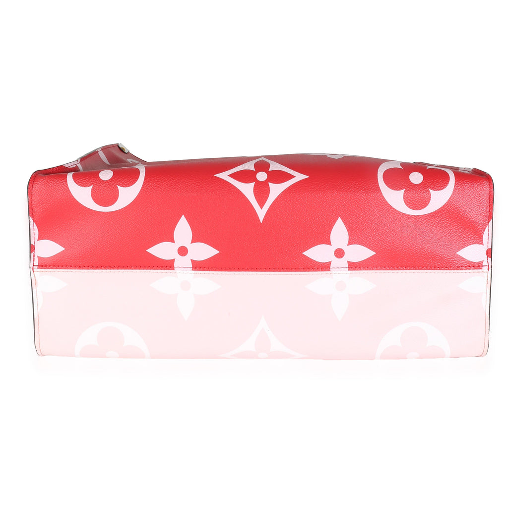 Louis Vuitton Rouge Rose Monogram Giant Canvas Onthego GM