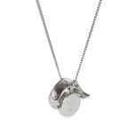 Louis Vuitton Monogram Charms Silver Tone Necklace