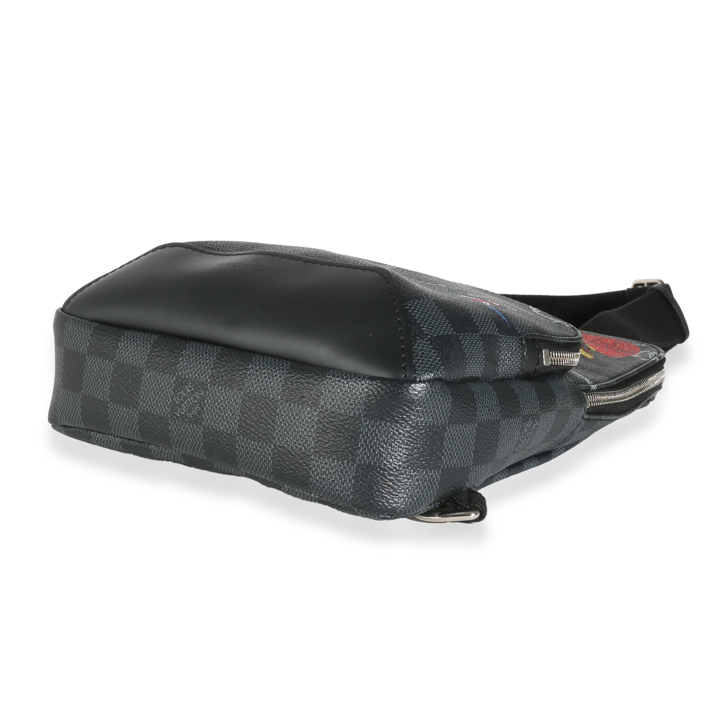 Louis Vuitton Damier Graphite Canvas World Map Avenue Slingbag
