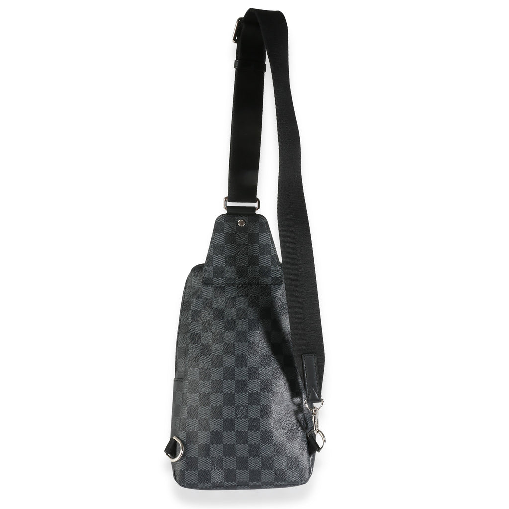 Louis Vuitton Damier Graphite Canvas World Map Avenue Slingbag