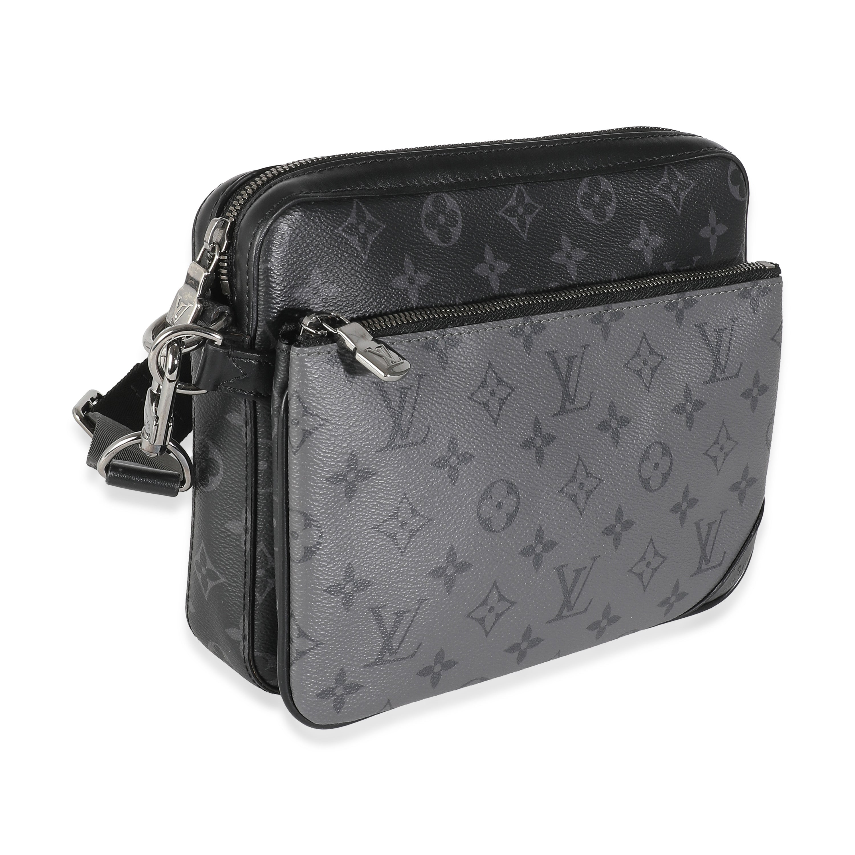 Louis Vuitton Reverse Monogram Eclipse Canvas Trio Messenger