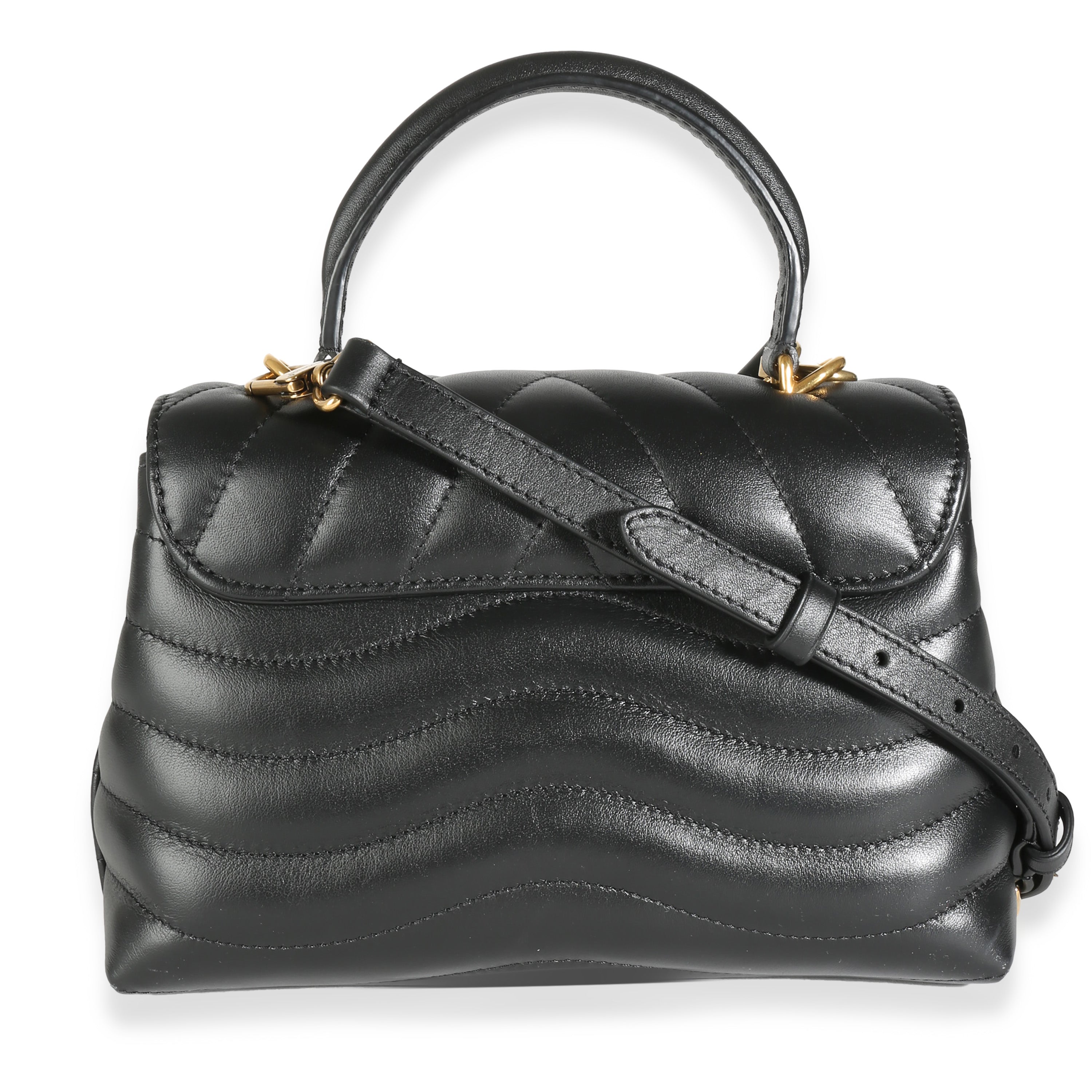 Louis Vuitton Black Calfskin Hold Me New Wave Bag