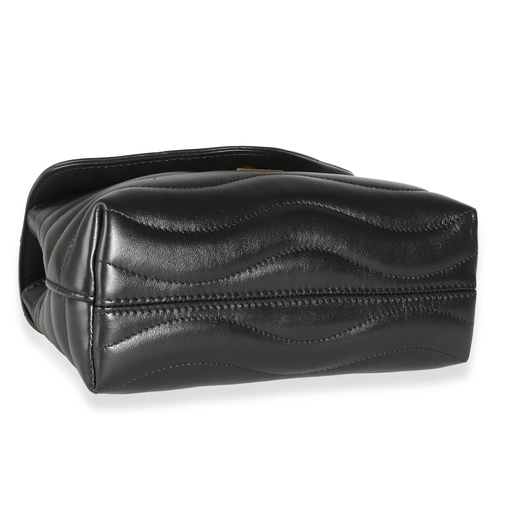 Louis Vuitton Black Calfskin Hold Me New Wave Bag