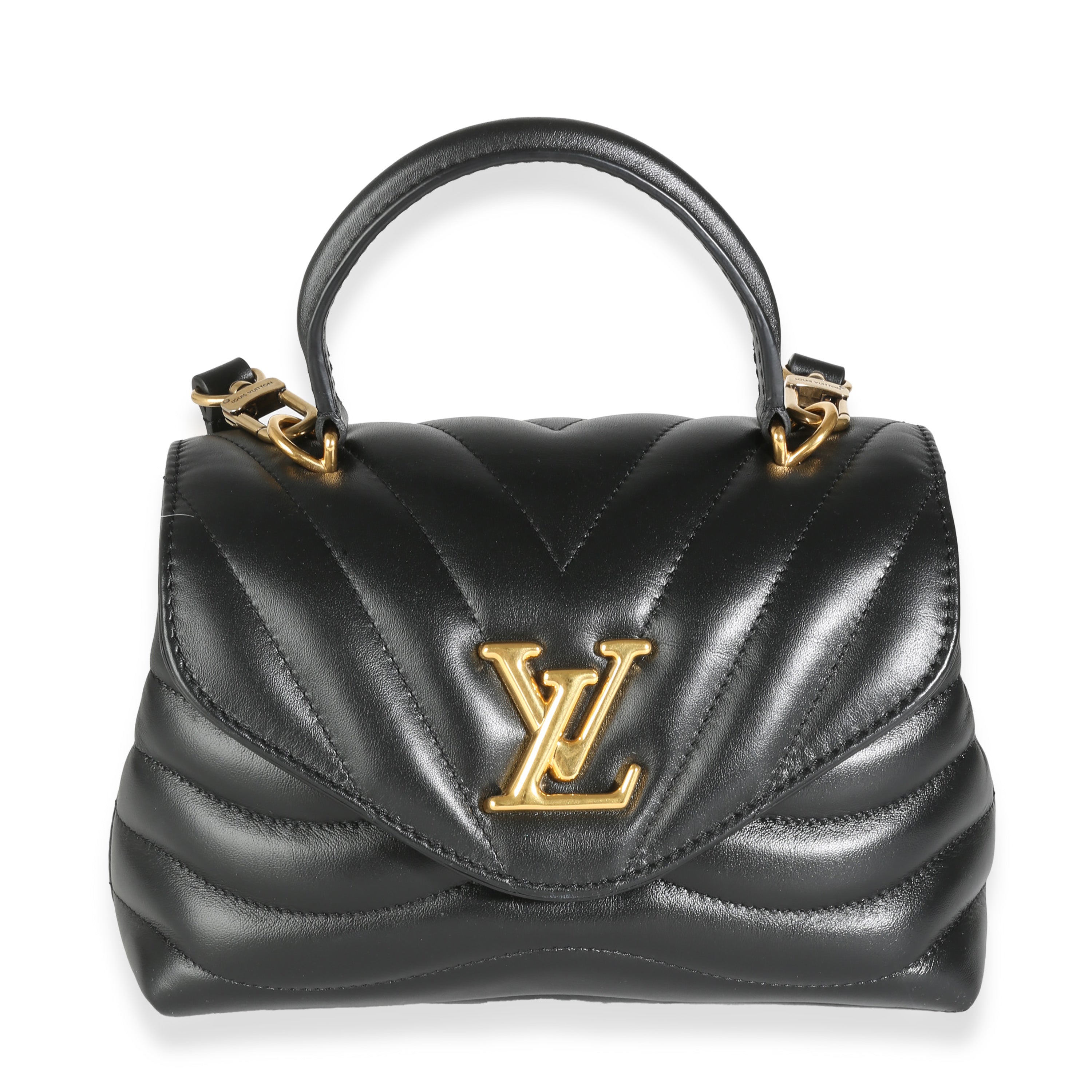 Louis Vuitton Black Calfskin Hold Me New Wave Bag