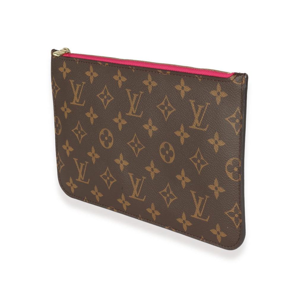 Louis Vuitton Pivoine Monogram Canvas Neverfull Pouch