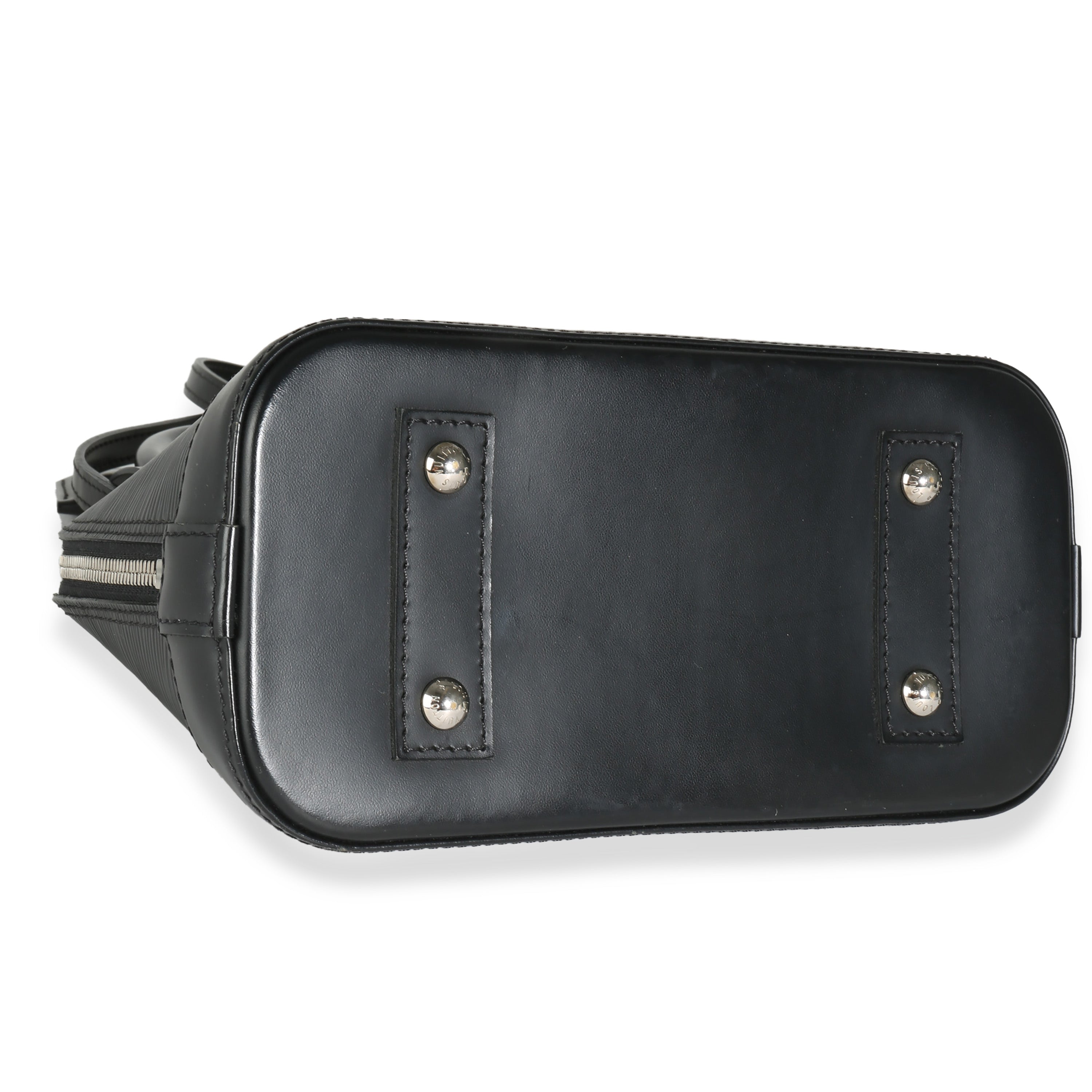 Louis Vuitton Black Epi Alma BB