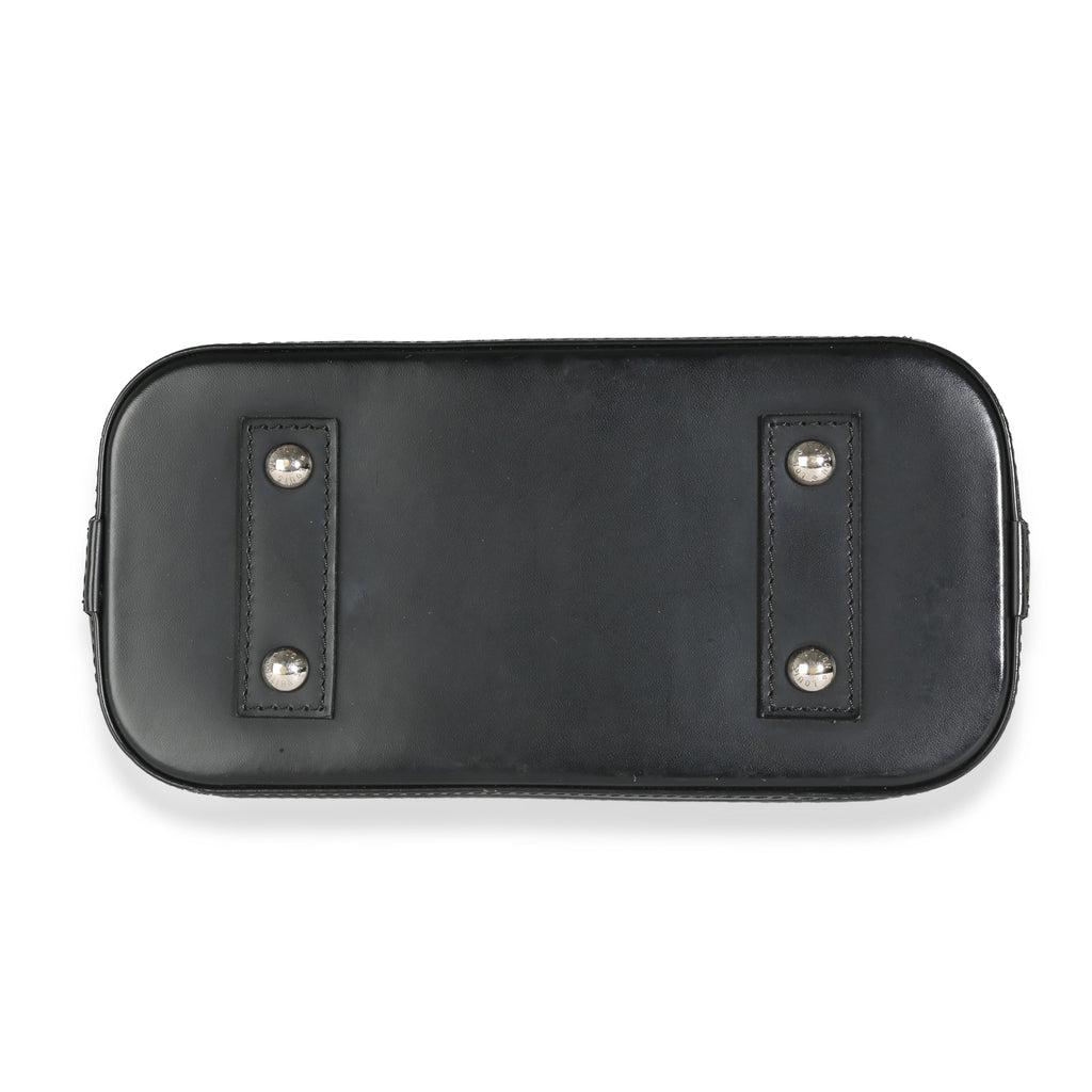 Louis Vuitton Black Epi Alma BB