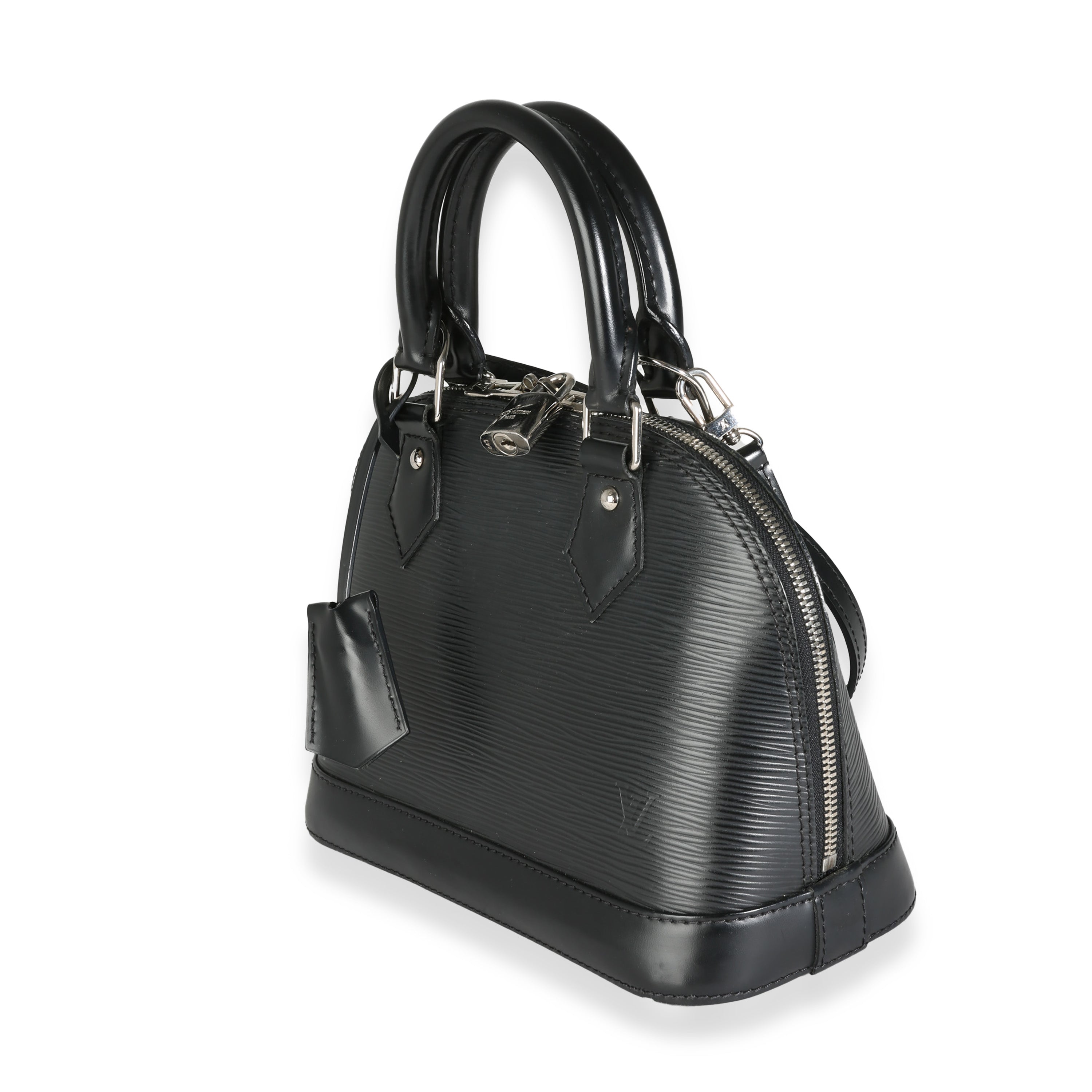 Louis Vuitton Black Epi Alma BB