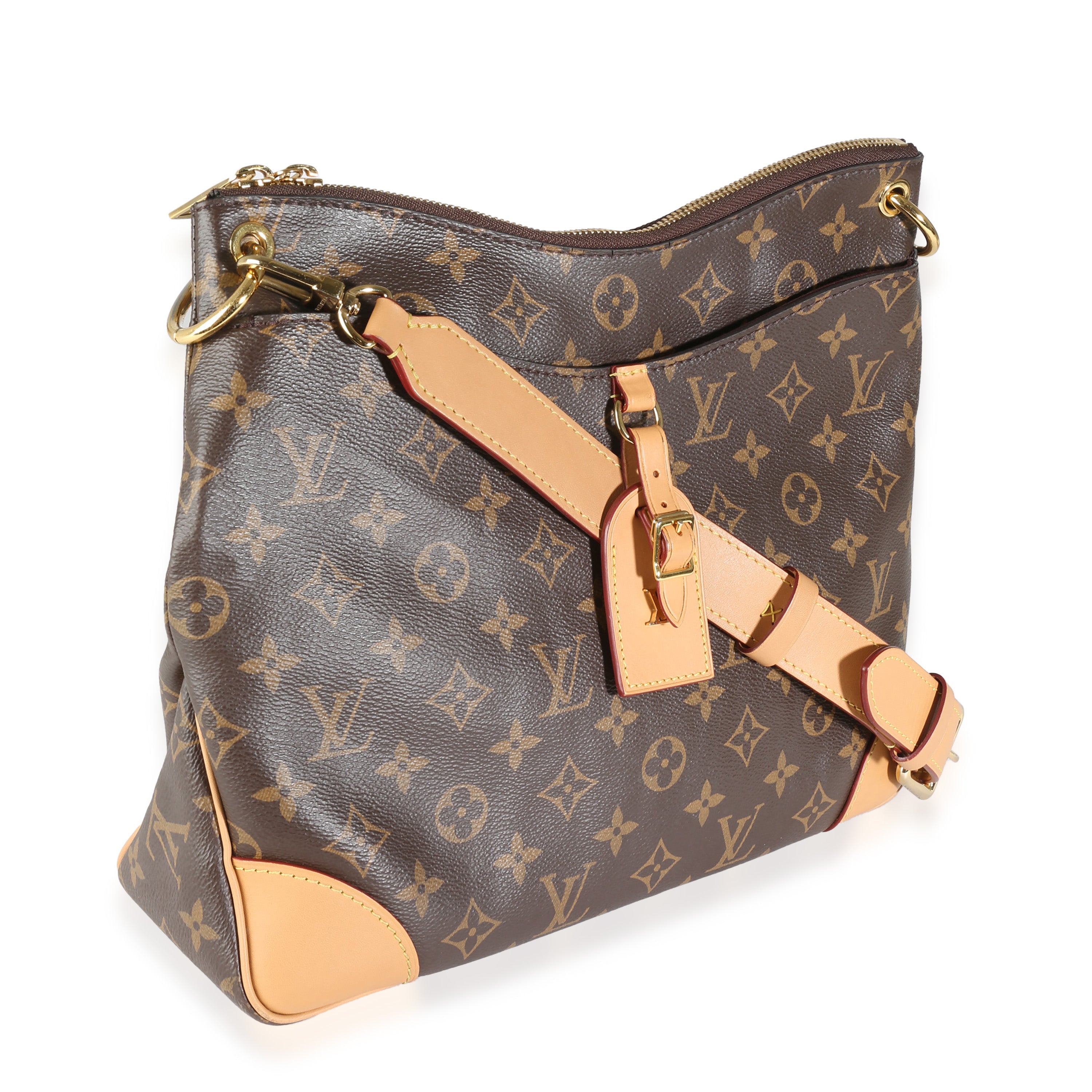 Louis Vuitton Natural Monogram Canvas Odeon MM