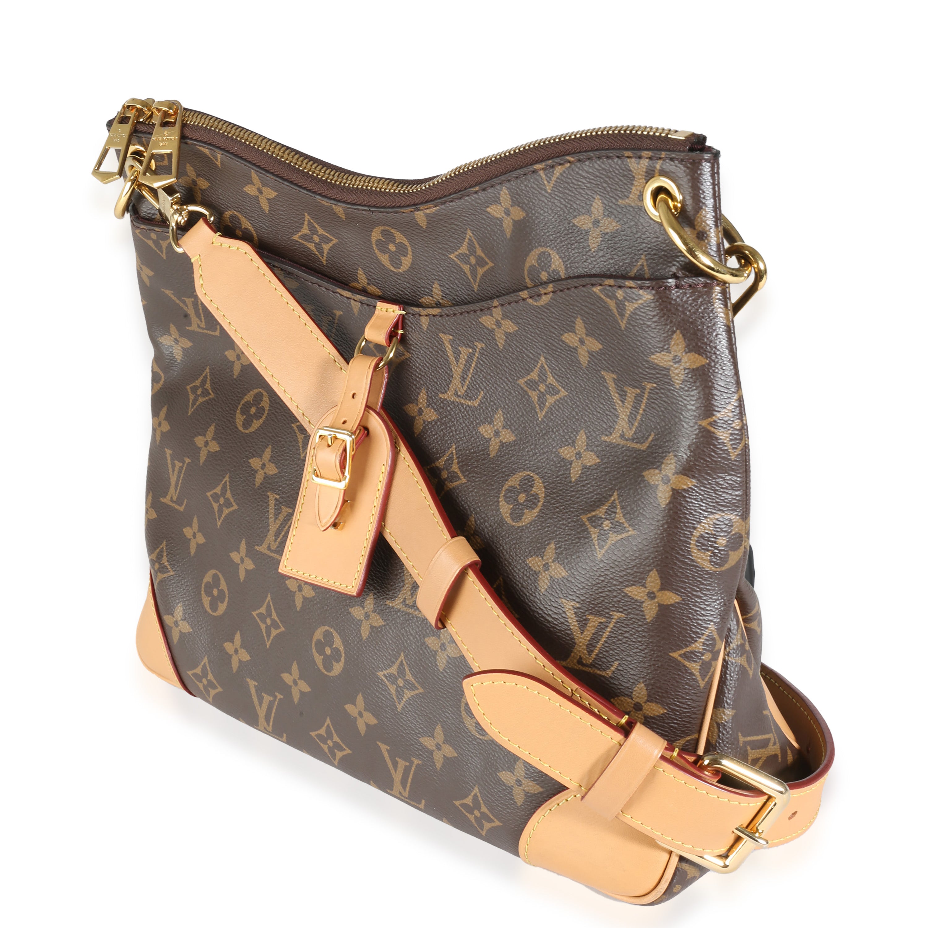 Louis Vuitton Natural Monogram Canvas Odeon MM