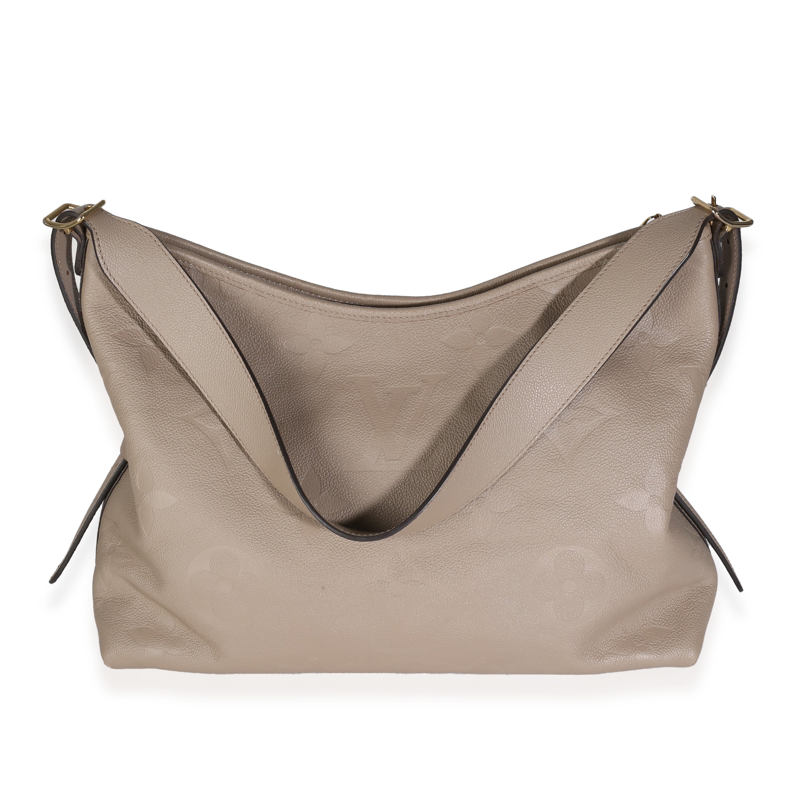 Louis Vuitton Turtledove Monogram Empreinte CarryAll MM