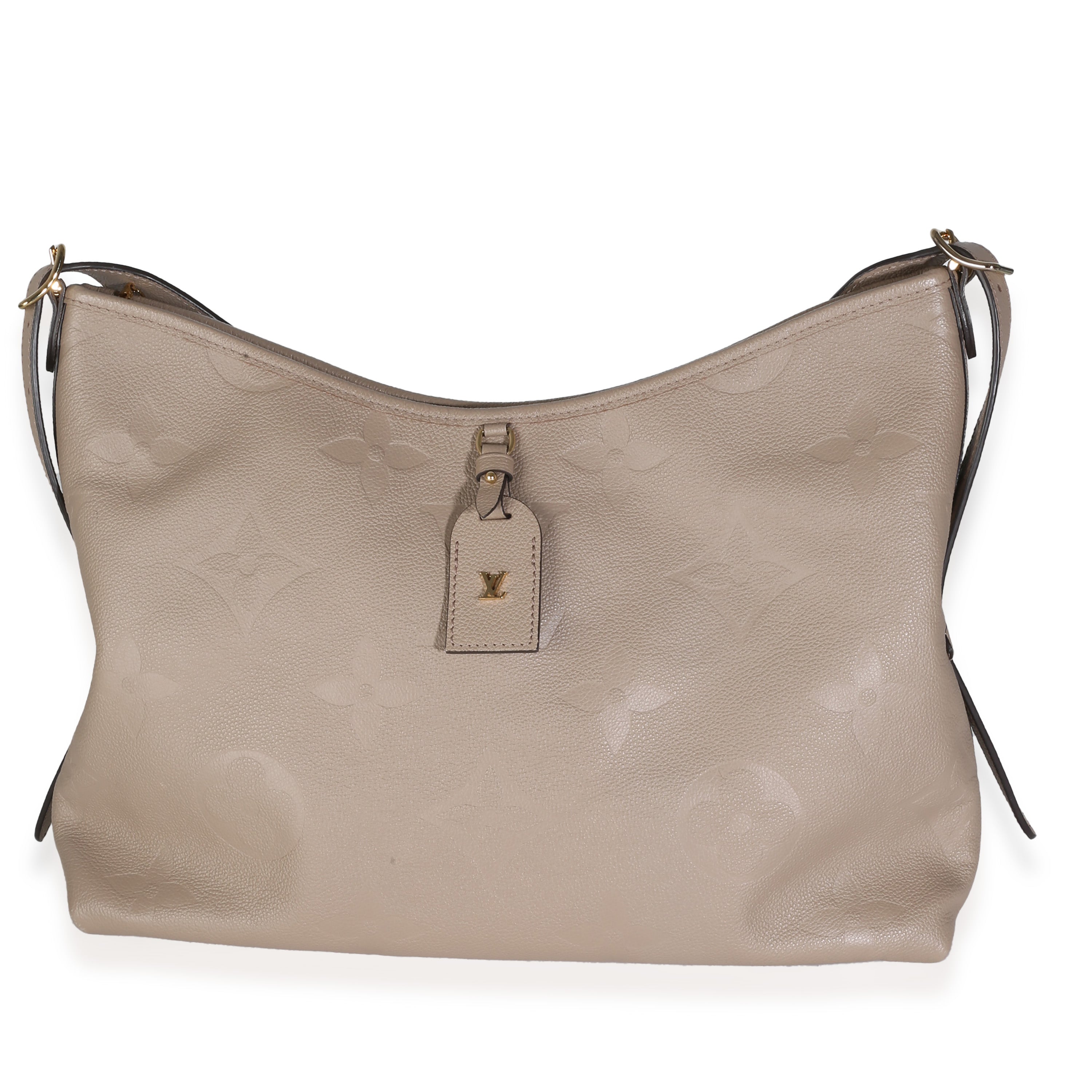 Louis Vuitton Turtledove Monogram Empreinte CarryAll MM