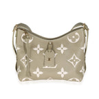 Louis Vuitton Khaki Cream Bicolour Monogram Empreinte CarryAll PM