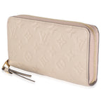Louis Vuitton Turtledove Monogram Empreinte Zippy Wallet