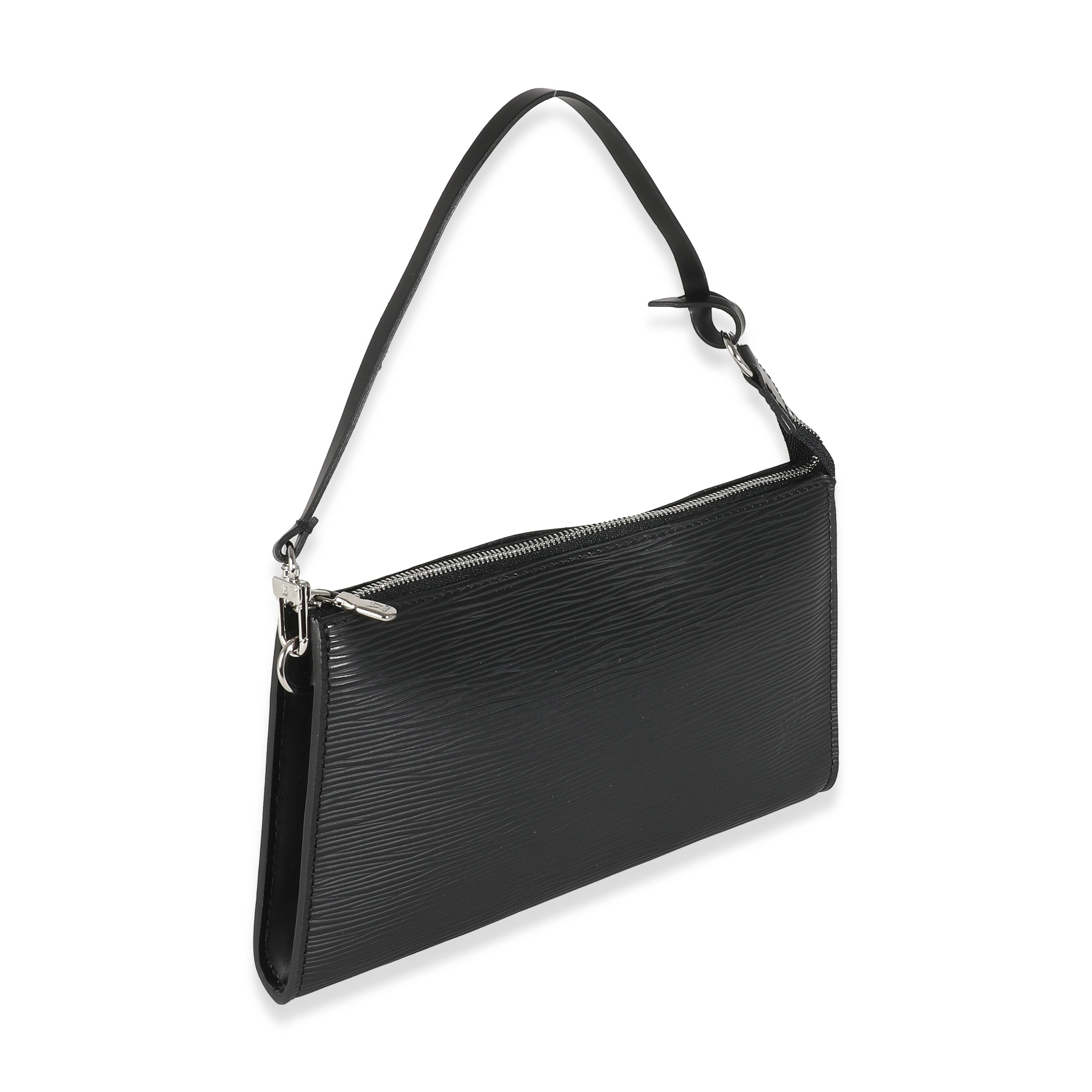 Louis Vuitton Black Epi Pochette Accessoires
