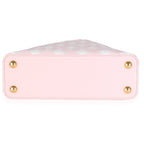 Louis Vuitton Light Pink Embroidered Taurillon Vichy Capucines BB