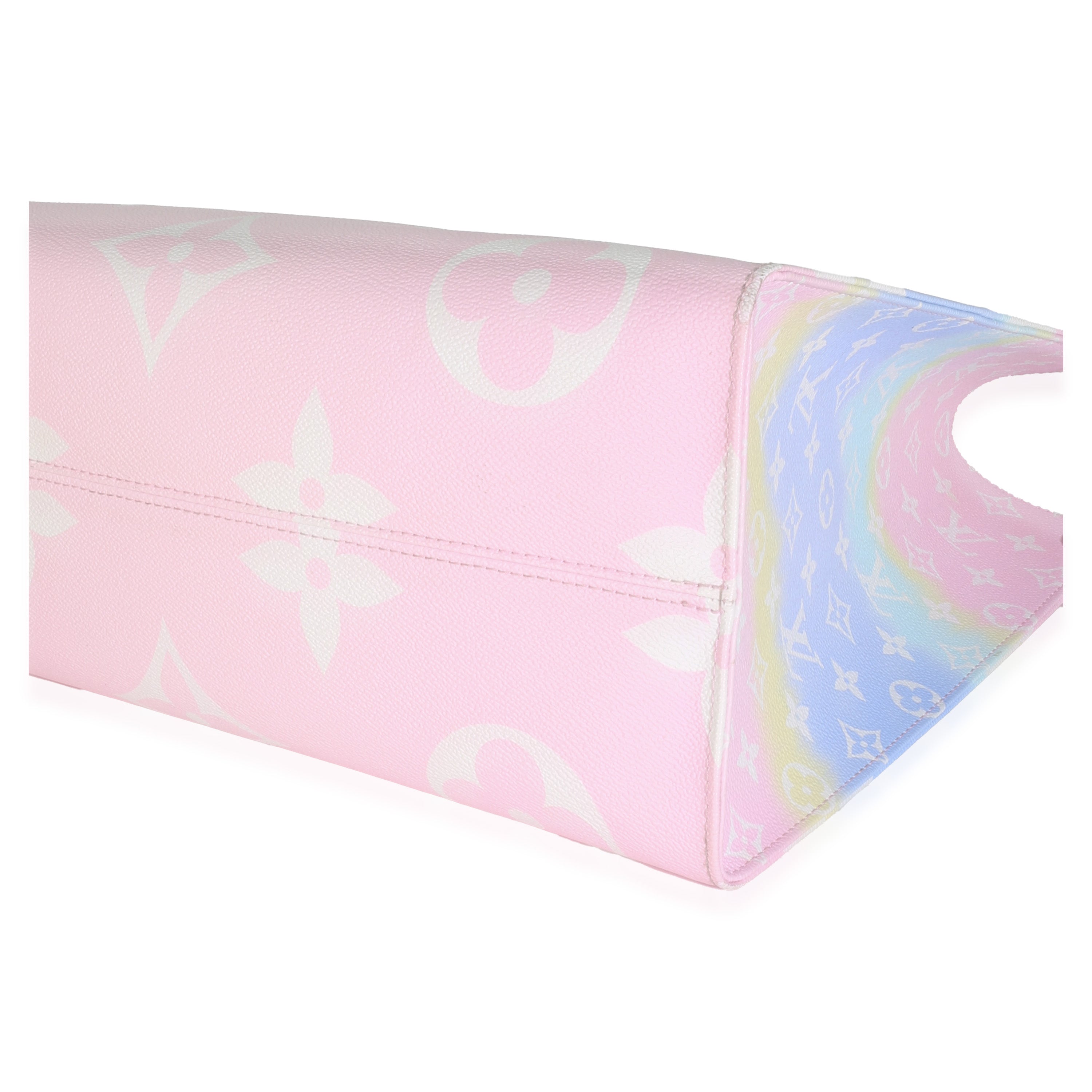 Louis Vuitton Pastel Monogram Giant Escale Onthego GM